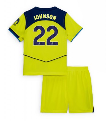 Tottenham Hotspur Brennan Johnson #22 Replik 3rd trikot Kinder 2025-26 Kurzarm (+ Kurze Hosen)
